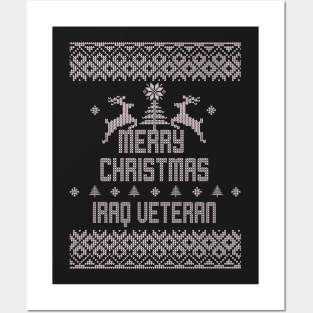 Merry Christmas IRAQ VETERAN Posters and Art